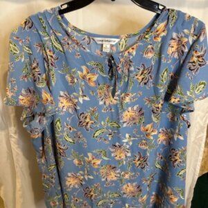 Counterparts Blue Floral Blouse – Size XL